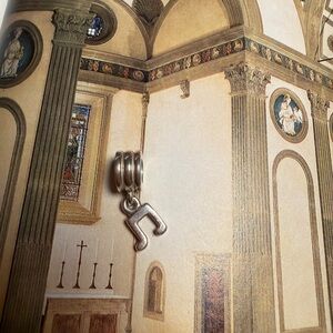 Elegant Silver Music Note Charm Pandora